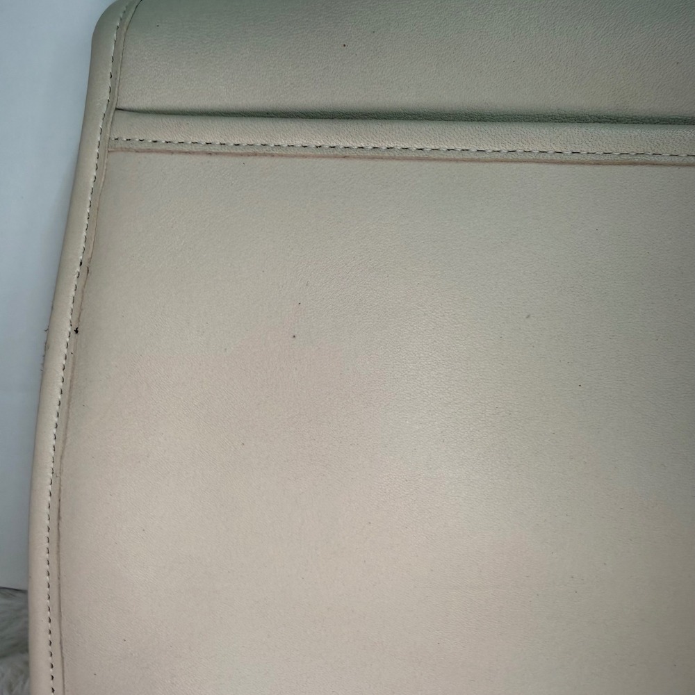Authentic Vintage Coach Lindsay 9163 Bone USA Glove Tanned Leather Crossbody - Picture 13 of 16